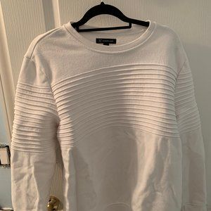 White "International Concepts" Crew Neck Sweater